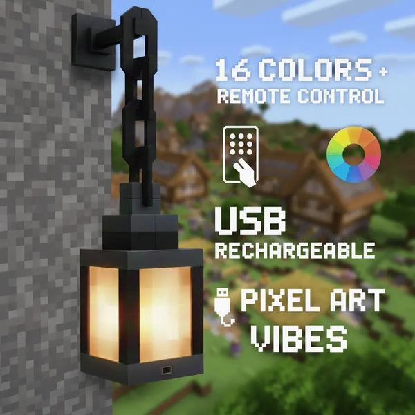 DIYPixel Soul Lantern — RGB LED Night Light with Remote
