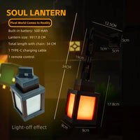 DIYPixel Soul Lantern — RGB LED Night Light with Remote